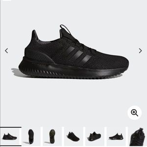 Adidas Men’s Black Cloudfoam Ultimate Shoes